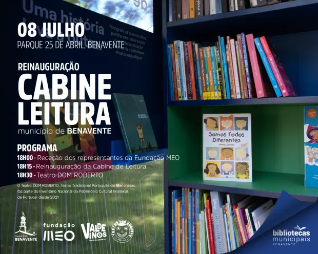 convite inauguração benavente
